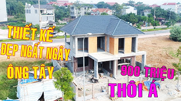 Nhà Đẹp 2 Tầng Mái Nhật Thiết Kế Đẹp Ngất Ngây Ông Tây Chỉ 900 Triệu – Nhà Đẹp