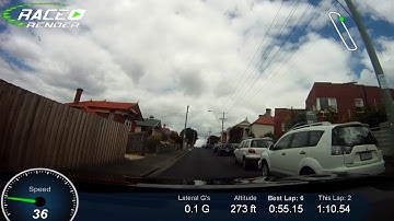 Track Addict- Race Render free Edit GPS overlay test