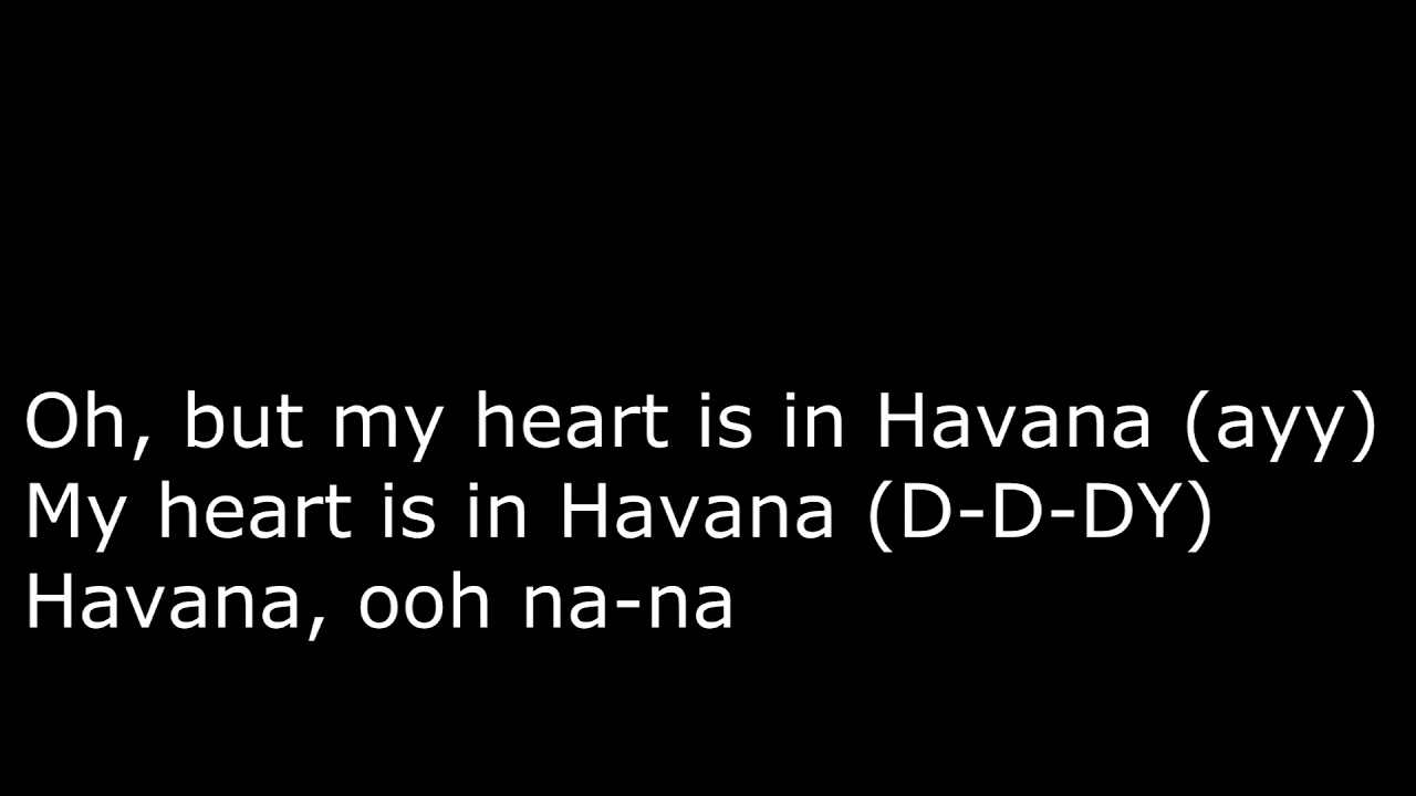 Havana remix Lyrics - YouTube