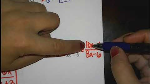 7.3 #1-3 Adding & Subtracting Rational Expressions With Like Denominators (Part 1)