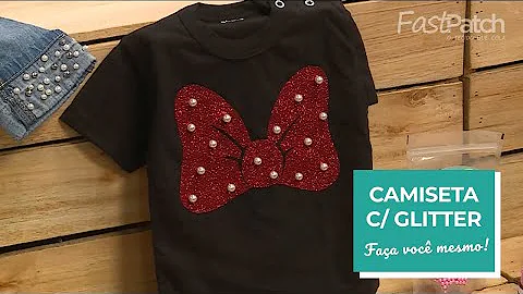 Como colocar purpurina em vestido de festa?