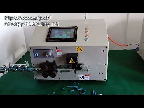 Automatic Both-End Wire Cutting Stripping and Z-Bending Machine with Thermal Line