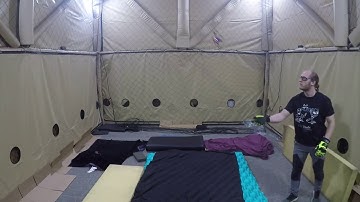 Medium quadrotor robustness test 1 with sim2real neural network controller