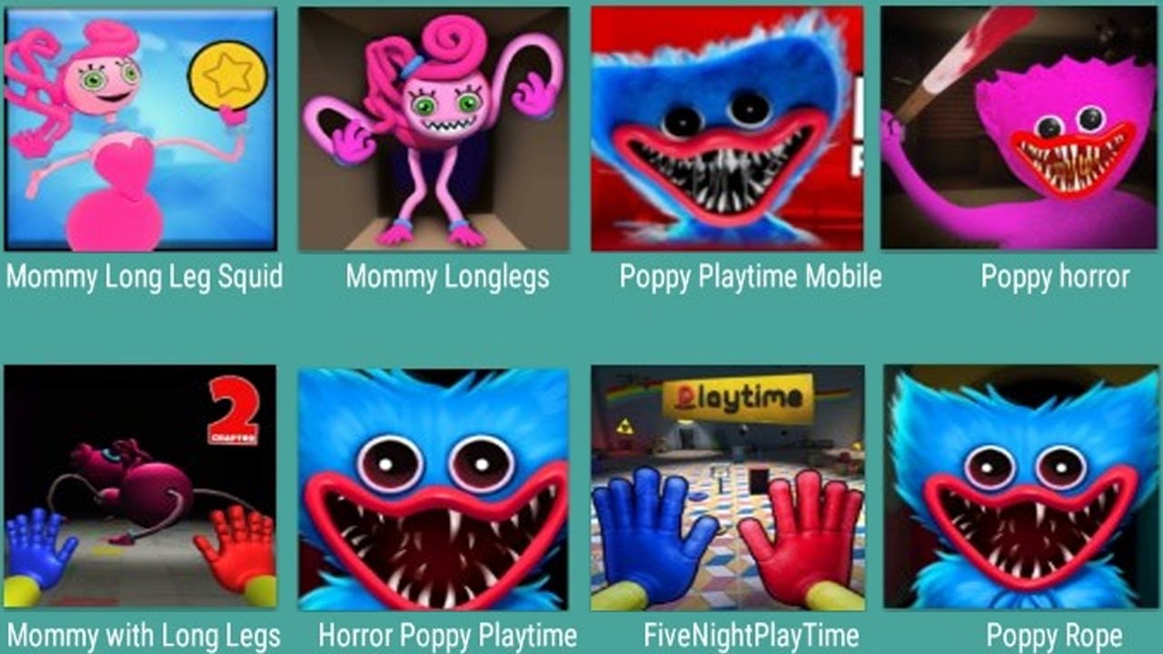 Mommy Scary Spider,Mommy Long Legs,Evolution Mommy,Poppy Playtime Mobile, Poppy Playtime Horor, 