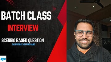 Salesforce Batch Class Scenrio Based PWC Interview Questions & Answer