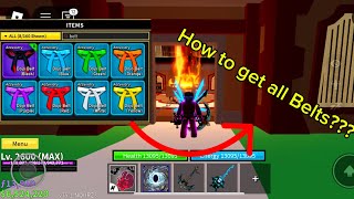 How To Get All Belts For Draco Race In Blox Fruits