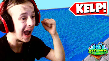 How To Build A Kelp Farm!! | Skybounds 2 #21 (Minecraft 1.14 Skyblock)