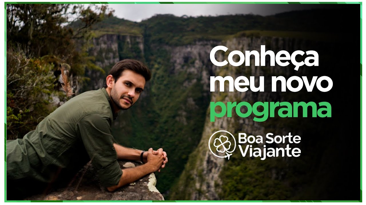 Porque saí da TV Aratu/SBT!? Conheça o meu novo programa de viagens, Boa Sorte Viajante