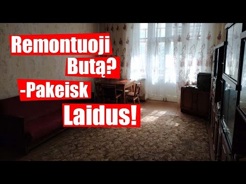 Video: Instaliacija bute. Kaip jį pakeisti