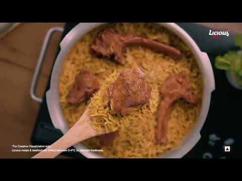 Enjoy meatier Mutton Biryani at home! | Licious Ready-to-Cook Biryani