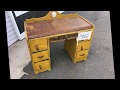 RESTORATION  - ANTIQUE ART DECO VANITY/DESK