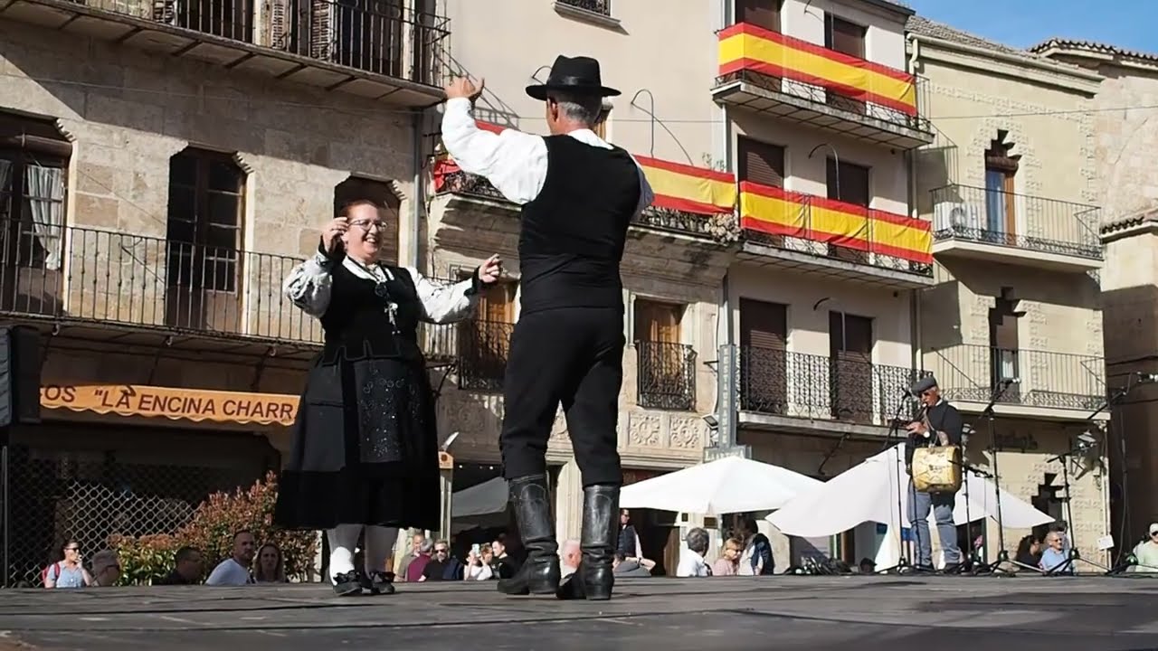 Fiesta de la Charrada 2023 en Ciudad Rodrigo. Charrada de la Peregrina.