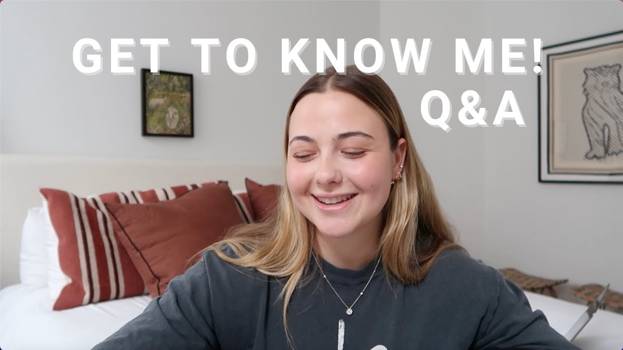 Get to Know Me! Q&A: Career, Moving, Personal Style, Etc.