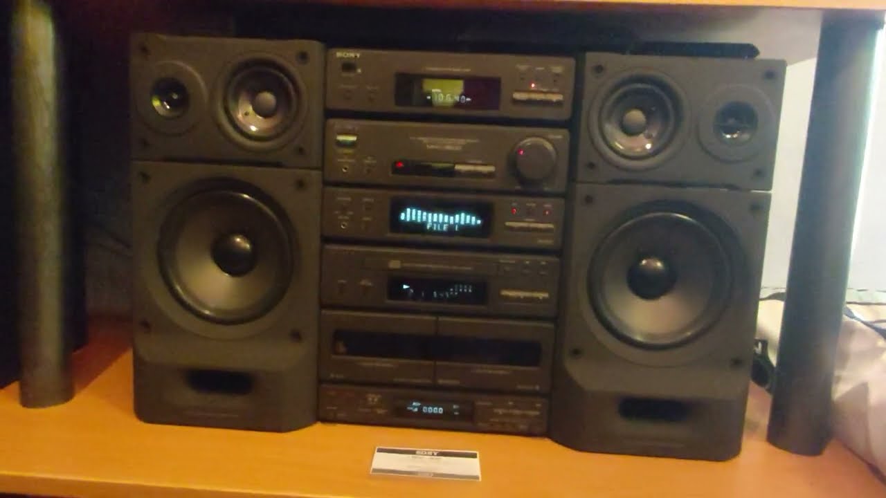 Sony MHC-3600 (1991) - Fun Factory - Groove me (1994) - YouTube