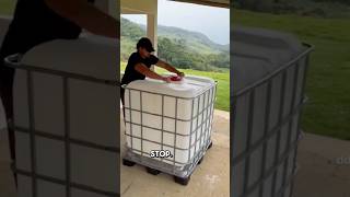 “From Plastic Tank to Chicken Coop 🐔🔥 ”#DIY #ChickenCoop #Homestead #LifeHacks #shorts