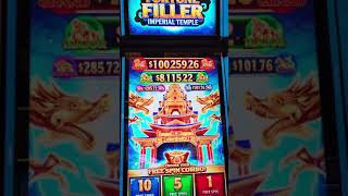 $88  BET HUGE WIN NEW GAME FORTUNE FILLER FREE GAMES - HARD ROCK TAMPA HIGH LIMIT 10cents Denom