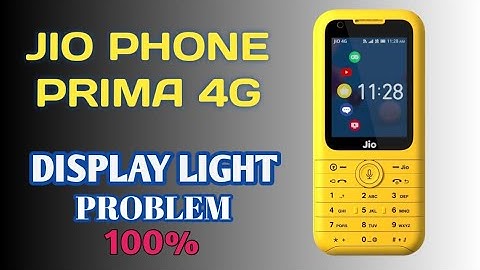 Jio phone prima 4g display light problem|jio phone prima dislay light jumper, jio prima wafer damage