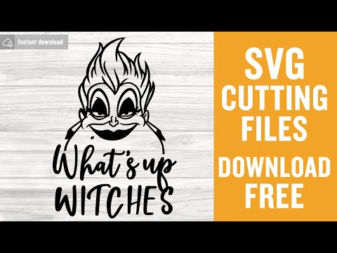 Whats Up Witches SVG Free Cutting Files for Cricut Vector Free Download