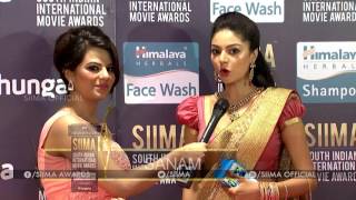 Sanam Shetty At Siima 2016 - Tamil Red Carpet
