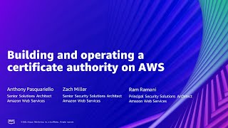 Activating ACM Private Certificate Authority  AWS Virtual Workshop