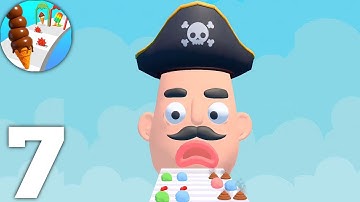 Stacky Ice Cream Runner All Levels 121-140 Gameplay Walkthrough (Android,iOS)