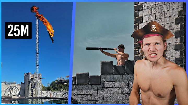 Die GEFÄHRLICHSTE Piraten Turmspring-Show | Extreme STUNTS Highdiving