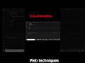 ✨ Amazing CSS Animation Effect using simple code in 30seconds! 🔥#css #cssanimation #htmlcss #coding