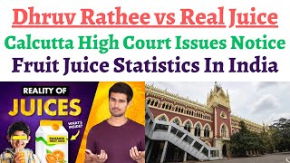 Dhruv Rathee vs Dabur&#39;s REAL Juice in Kolkata High Court - Fruit Juice Market in India Statistics...