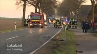 Verkehrsunfall Louisendorf, Uedemer Straße # Beitrag WDR Lokalzeit Duisburg 22.04.2013 Verkehrsunfall Louisendorf, Uedemer Straße # Beitrag WDR Lokalzeit Duisburg 22.04.2013
