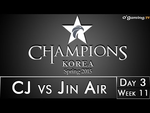 LCK Spring 2015 - W11D3 - CJ vs Jin Air