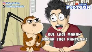 kompilasi monyet sama sapi!!animasi powtoon