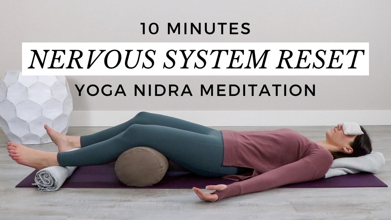 10-Minute Yoga Nidra to Reset Your Nervous System (Voice Only) - YouTube