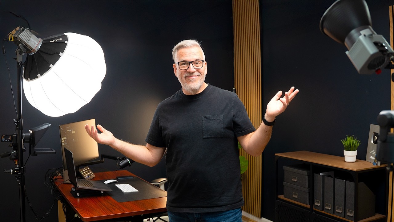 Как я создал идеальную домашнюю студию (видеообзор студии на YouTube)