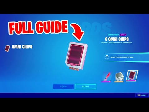 How To complete Omni Sword Quests To collect Omni Chips in Fortnite