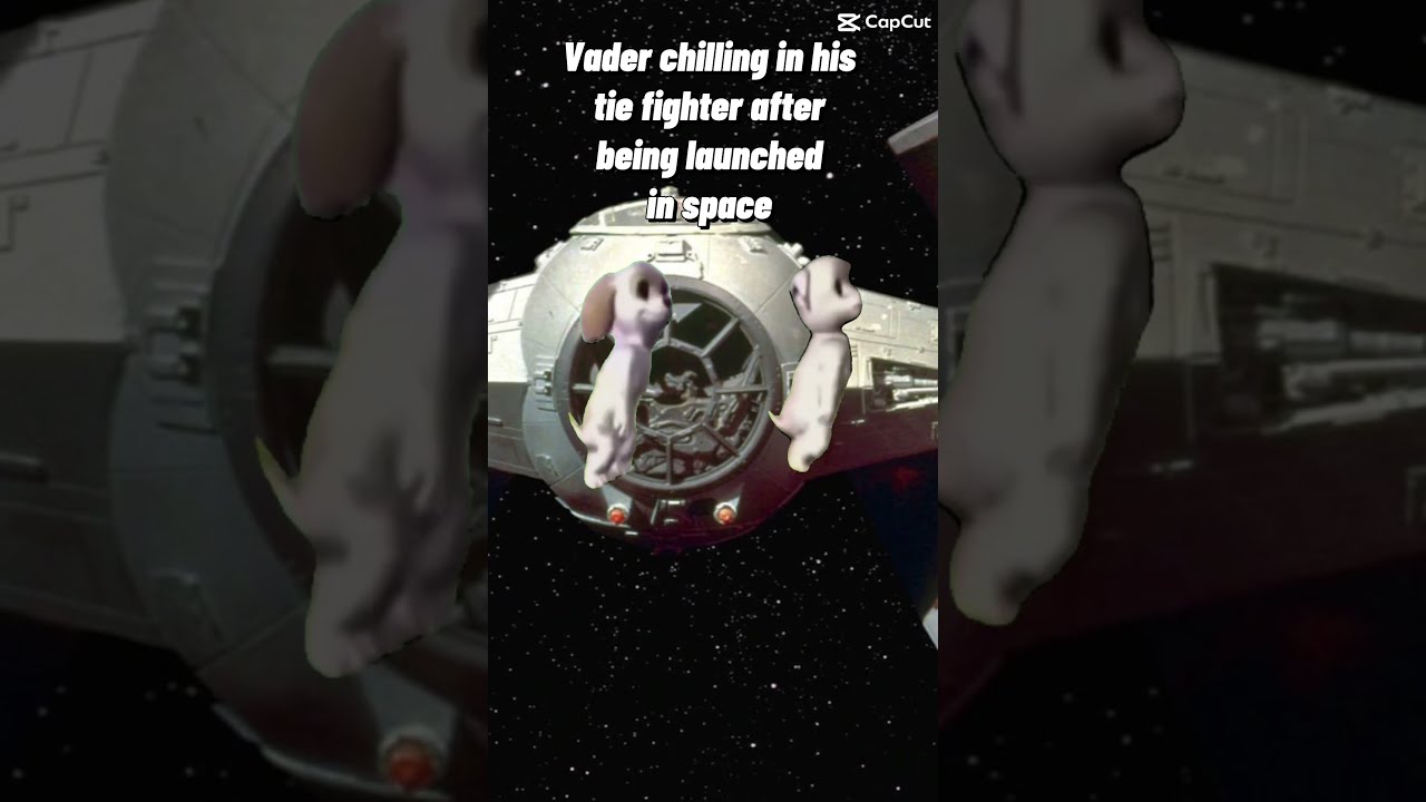 Vader Chilling In His Tie Fighter Funny Sub Prequels Starwars Like Memes Darthvader
