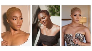Embrace boldness with a bold buzz cut | Buzz cut for black women | Buzz cut | Bald hair