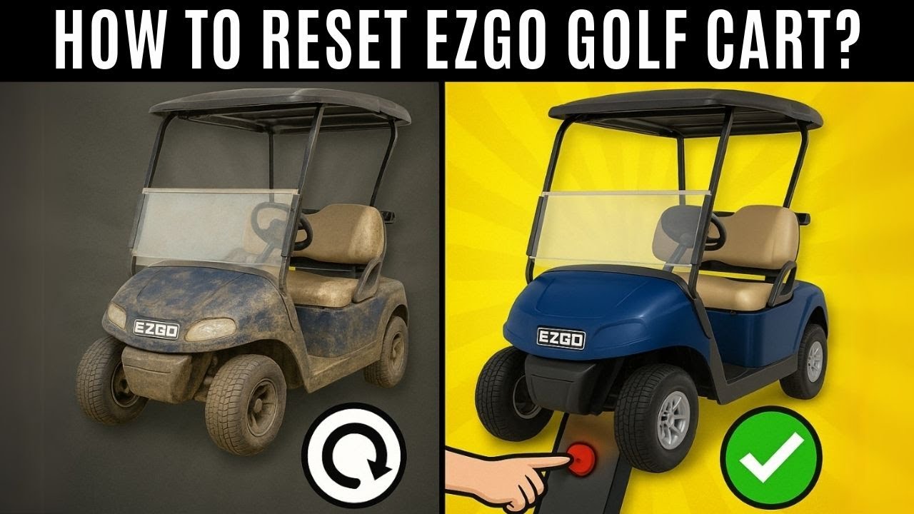 How to Reset an EZGO Golf Cart: Step-by-Step Guide 2025 - YouTube