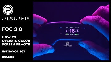 PIVOT/RUCKUS/ENDEAVOR FOC3. 0 Color remote demonstration(Pairing, operation,setting )