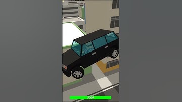 Robber drives car down ramp in simple sandbox 2