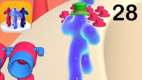 Blob Runner 3D - Gameplay All Levels #28