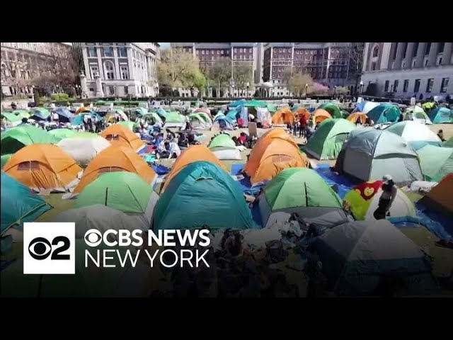 Protests At Columbia University Showing No Signs Of Dying Down