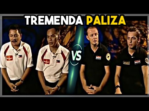 🚀LOS GALÁCTICOS DEL BILLAR POOL PROFESIONAL | Filipinos VS Croatas