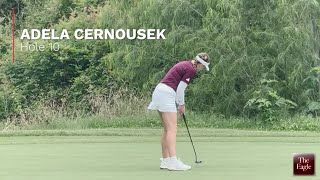 Adela Cernousek's back-nine birdies during the third round of the Bryan Regional