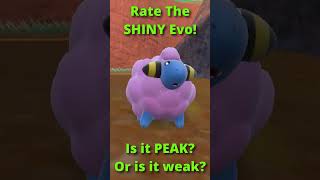 SHINY Mareep Evolves #pokemon #shinypokemon #memes #shorts #evolution