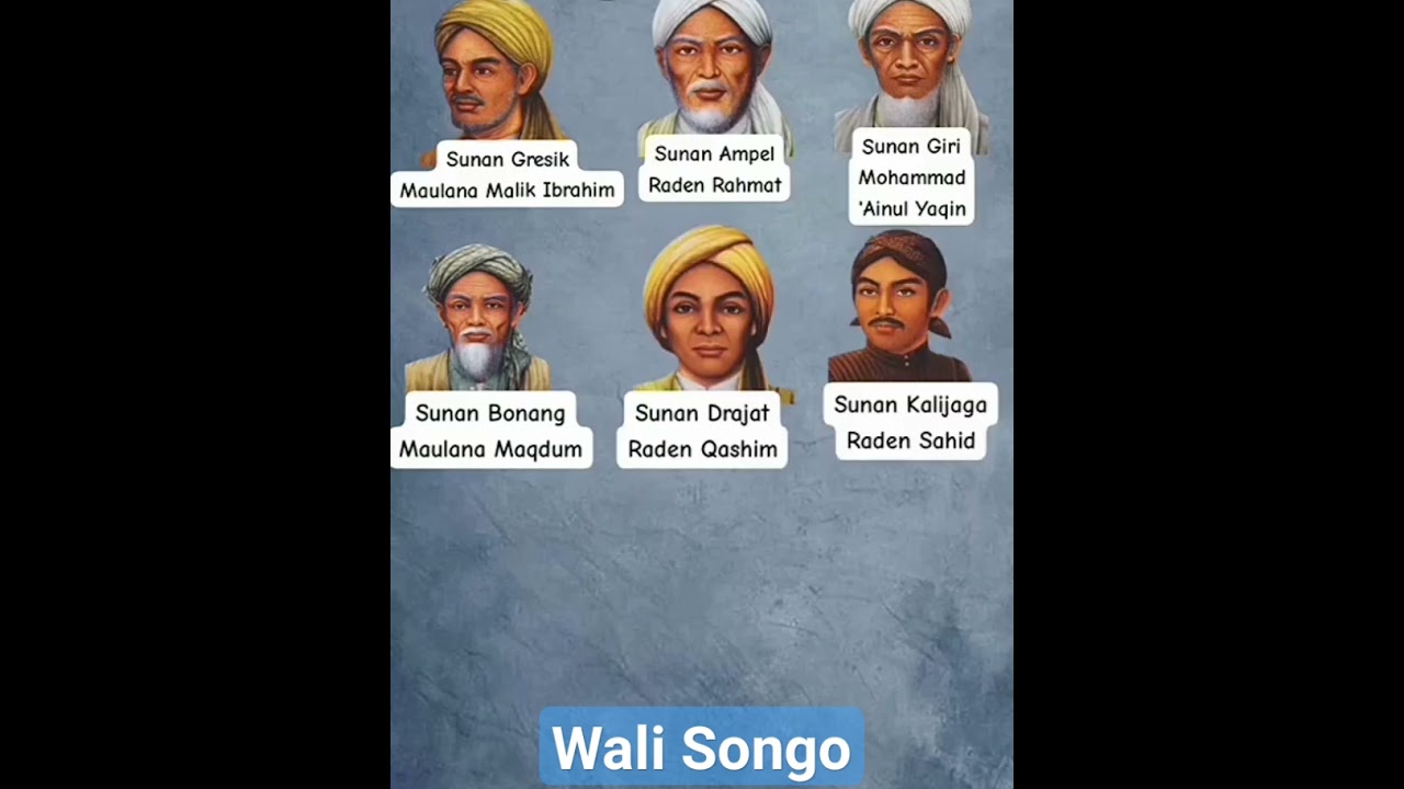 Nama-nama Walisongo #shortsvideo #walisongo #ulamaindonesia #waliallah