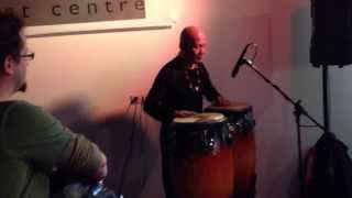 Rons Funkyjazzy Jam 5-1-2014C Gouda Studios Solonippy Noya - Drums Arjen Kerkhof - Bas Sander
