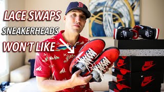 How To Lace Swap Classic Air Jordan Retro Sneakers