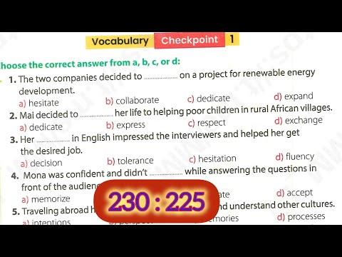 حل من صفحة 225 230 اولي ثانوي ترم اول 2026 كتاب جيم Gem انجليزي علي Unit 5