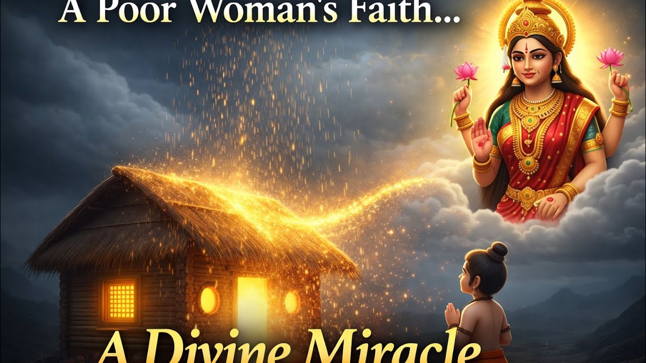 Poor Woman’s Faith… A Divine  Miracle | Kanakadhara Stotram Story