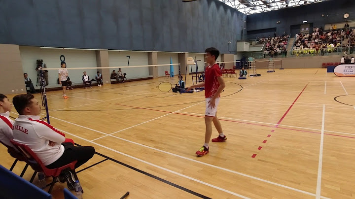2019- 2020 全港學界精英羽毛球比賽男子單打決賽 - 吳英倫(拔萃男書院) vs 洪魁駿(喇沙書院) - 天天要聞